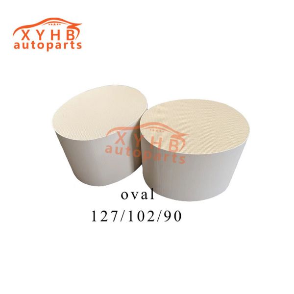Ceramic Carrier Anisotropic High Quality Three Way Catalytic Filter Element Euro 1-5 Model 127 X 102 X 90