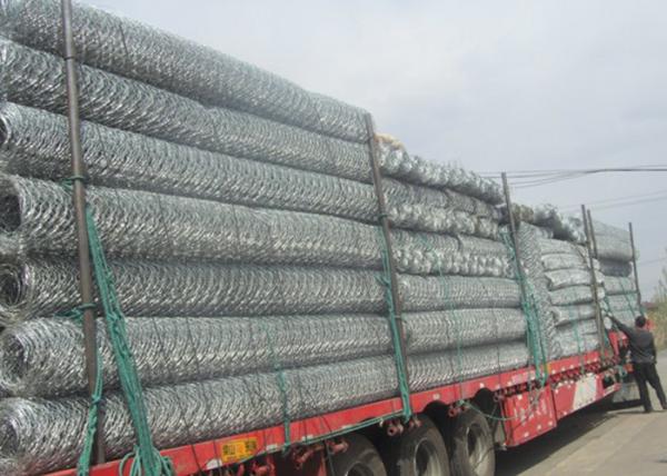 Quality PVC Coated Galvanized Chicken Hexagonal Wire Mesh Rust Resistant for sale