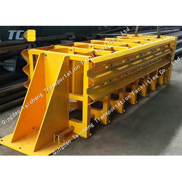 High-Performance Crash Cushion Attenuator for Traffic Management System