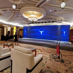 China 160x80 Durable Indoor Video Wall , LED Display Screen For Advertising Indoor on sale