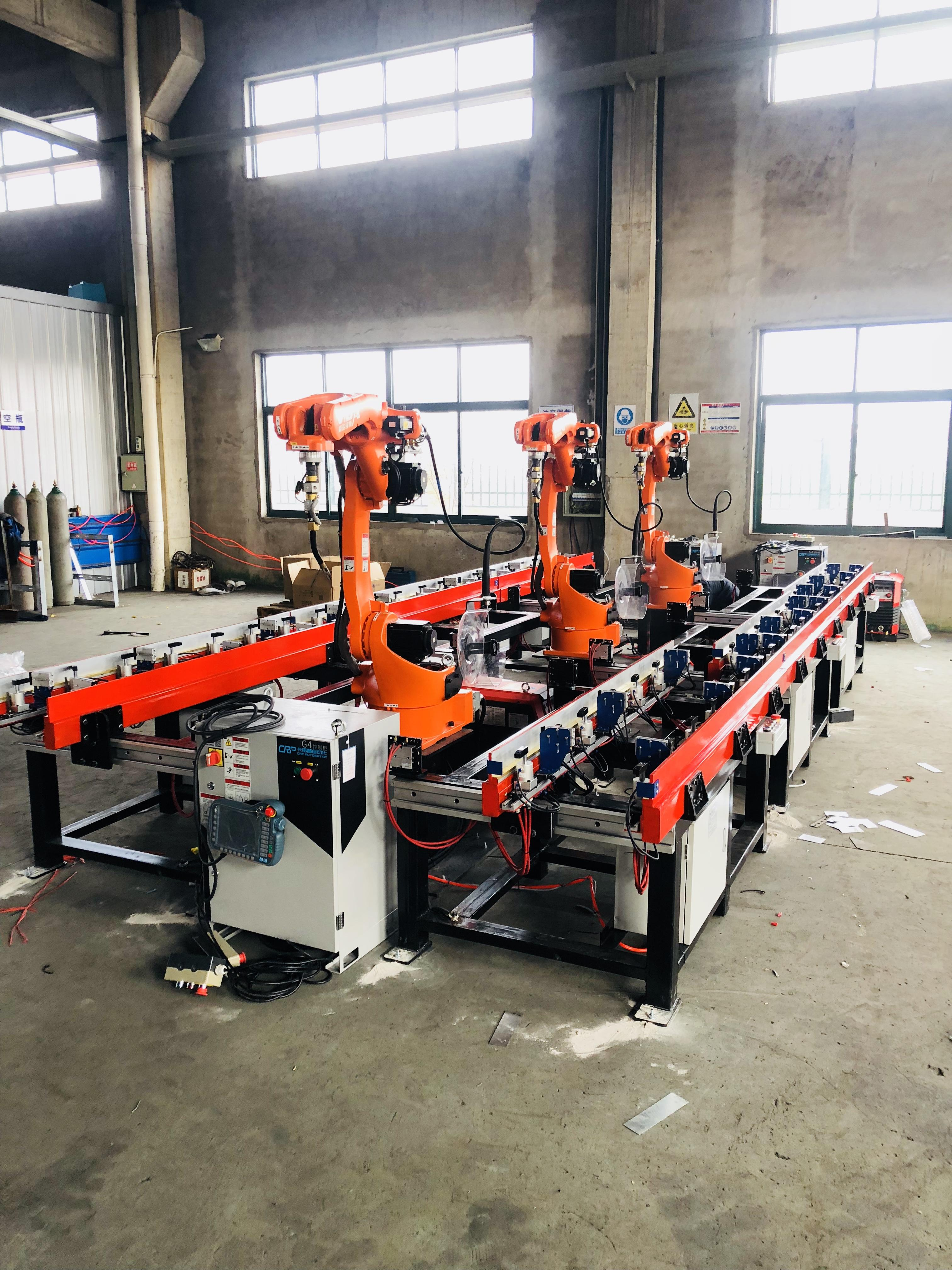 Digital Interface Automatic Robot Welding Machine Accurate Control