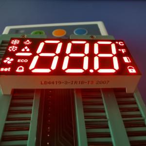Wholesale Triple Common Anode 100mcd 17mm 7 Segment LED Display from china suppliers