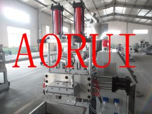 China LDPE Spaghetti Plastic Granules Machine PP Film Recycled Stable Extrusion on sale