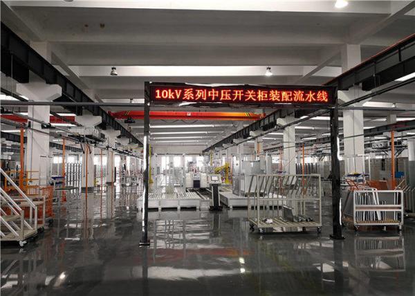 Quality PLC internet connection MV Switchgear Cabinet Assembly Line for sale