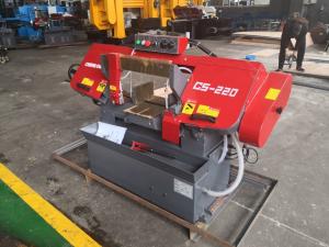 China CS-220 Metal Working Manual Clamping Pivot Band Saw on sale