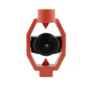 Aluminium Survey Mini Prism 0mm Total Station Prism Pole