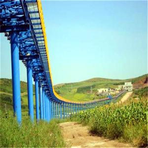 Wholesale Long Distance Curved Belt Conveyor System For Bulk Material Conveying from china suppliers