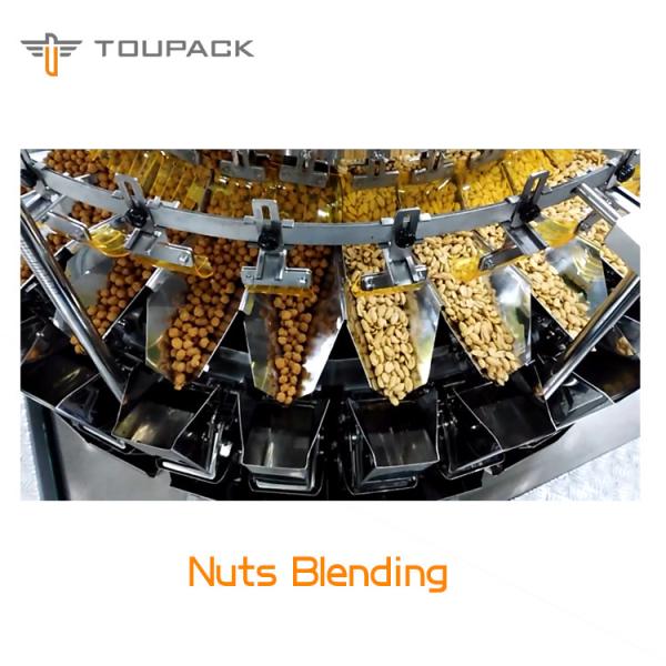 IP65 Granules Multihead Weigher 32 Heads Mixture Automatical Weighing Scale