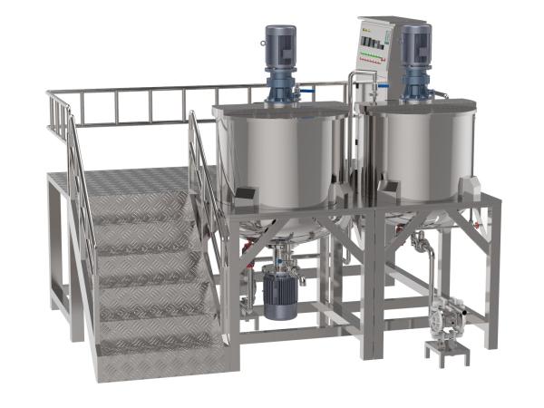 Quality High Shear Industrial Homogenizer Mixer Machine Cosmetic Cream Making Machine for sale