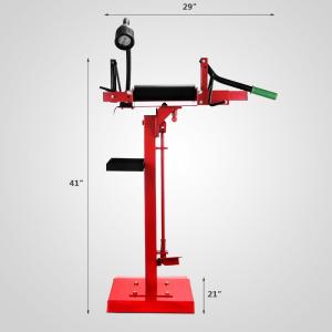 China Air Power Tire Changer Spreader , Vertical Tire Spreader Machine on sale