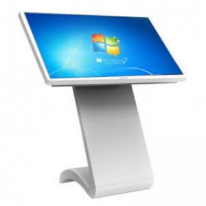 China K L Shape LCD Touch Screen Kiosk , Floor Standing Multi Touch Digital Signage on sale