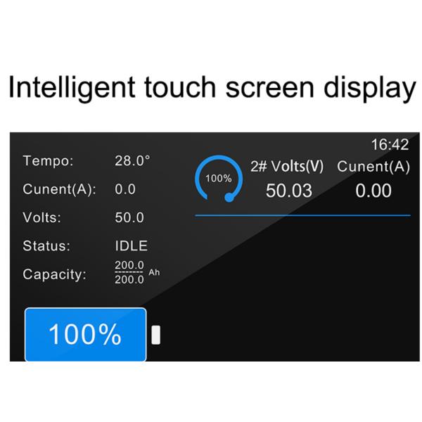 48V 51.2V Home Lifepo4 Battery 100Ah 200Ah With Smart BMS Solar Energy System