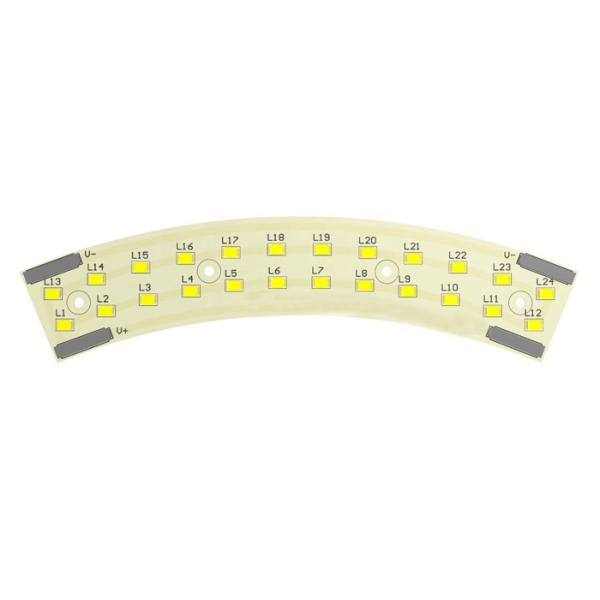 Quality Circular Aluminum Arrayed Smd Led Circuit Board For LED Ring Lights for sale