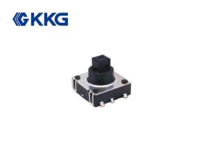 Wholesale SMD Multi Directional Switch , 10mA DC12V 4 Way Tactile Switch from china suppliers