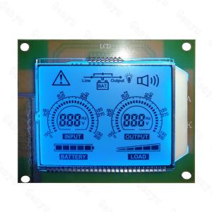 Wholesale Segment LCD Display TN LCD Display Blue Backlight HT1621 COB Module from china suppliers