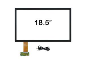 China 2 Layers 18.5'' Touch Screen Panel G + G Structure Capacitive Touch Sensor on sale