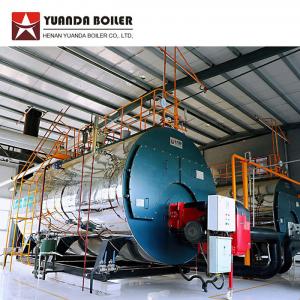 China Horizontal Low Pressure Fire Tube Three Pass 2 Ton Diesel Oil Fired Steam Boiler on sale