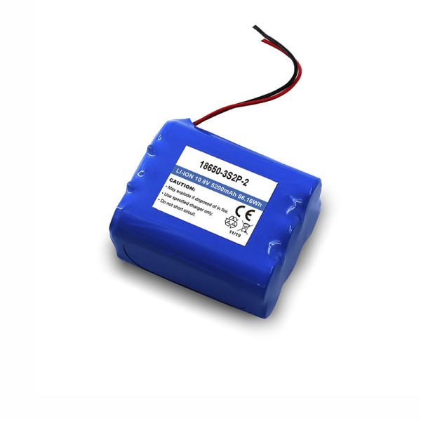 Quality 18650 Cell Rechargeable Lithium Ion Battery Pack 1000 Cycles Life for sale