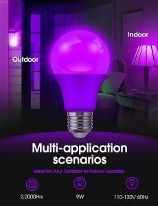 China 15000 Hour Dimmable A19 Filament LED Light Bulbs With 80 Cri 800lm Brightness on sale