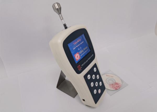 Quality Light Source Handheld Particle Counter For Cleanroom Monitoring for sale