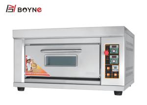 One Tray Bakery Deck Oven Mechanical Temperature Controller With Timer temperature can get 300°C