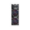Buy cheap double 12inch cheap stage speaker battery portable speaker with microphone LED from wholesalers