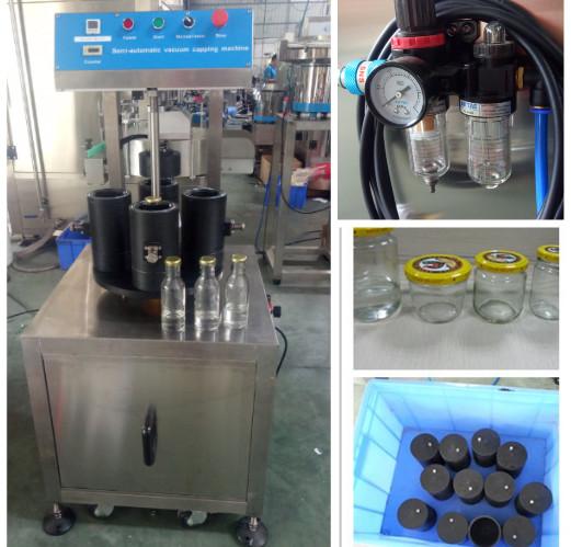 Quality Auto Bottle Filling Line High Vacuum Liquid Filling And Capping Machine for sale