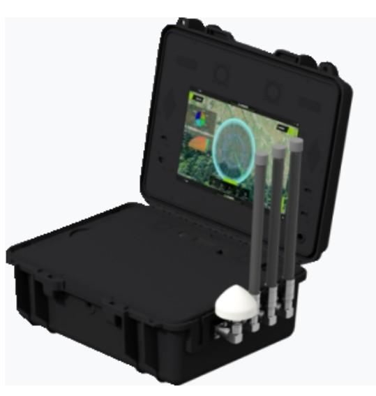 Quality Portable Drone Detection And Positioning Decoy Device Of Anti-Drone System FW-AT-PRS1000D for sale