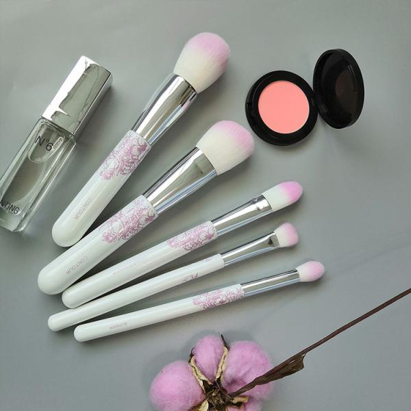 5PCS Mini Travel Makeup Brush Set