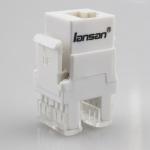 UTP Unsheild 26AWG Cat6 Patch Panel PBT RJ45 Socket