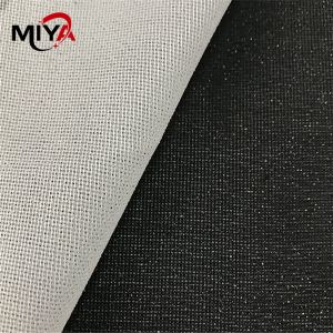 Wholesale White 100 Percent Polyester 40gsm Tricot Fusible Interlining from china suppliers