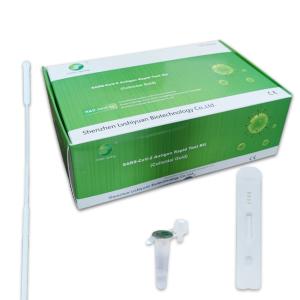 Wholesale SARS-CoV-2 Ag Test Kit For Professional Test 10 Tests/Kit CE Specificity 100% from china suppliers