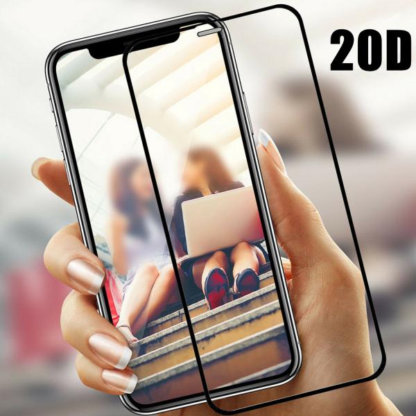 20D Curved Mobile Phone Screen Protector Tempered Glass 9H Full Coverage For Iphone 11