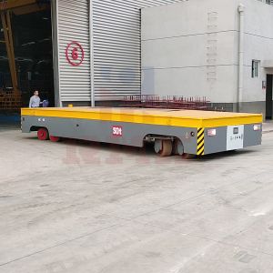 Wholesale 50 Tons Heavy Load Trackless Transfer Trolley Hydraulic Steering from china suppliers