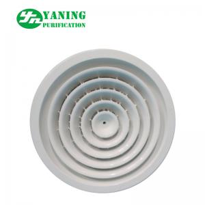 Wholesale HVHC System Clean Room Ventilation , Aluminum Round Air Vents Grille from china suppliers