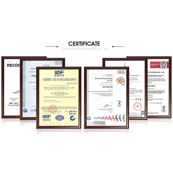 Eco Friendly BOPP Laminated Bags With Customized Liner Weight Glossy Or Matte Lamination