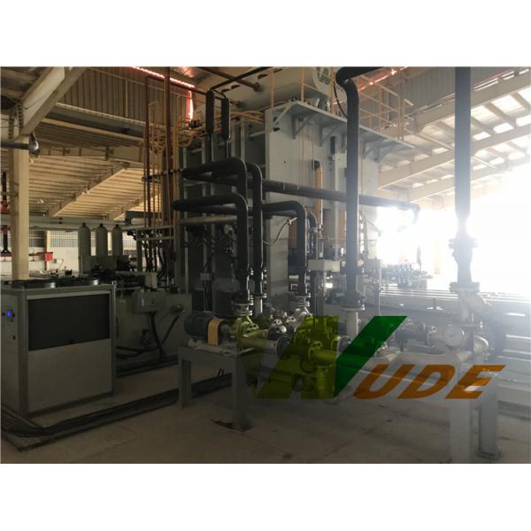 Servo Motor Driving Double Sided Synchronous Laminating Line Hot Press Machine