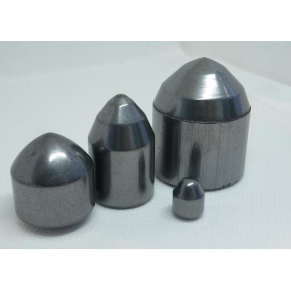 High Hardness Tungsten Carbide Buttons Cone Shaped For Rock Drilling
