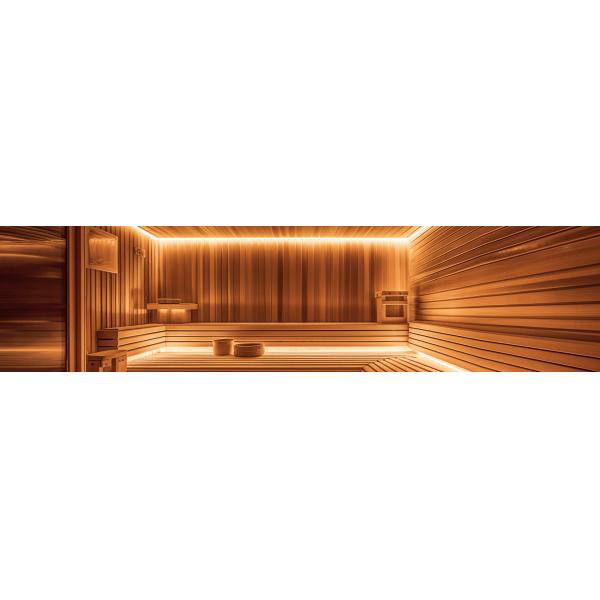 Sauna flexible LED rope lights