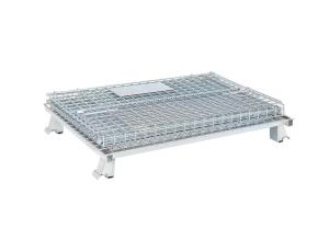 Wholesale Galvanized Steel Wire Mesh Container High Strength Foldable Space Saving from china suppliers
