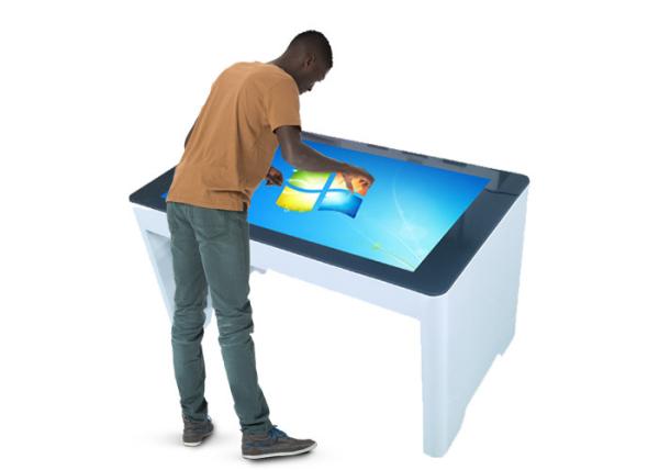 Touchscreen Interactive Smart Table Multi Touch Screen Table For Coffee Bar
