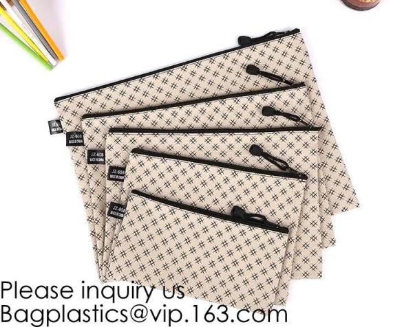 Big Capacity Zipper Pencil Cases with 6 Sides Pen Holder Students Pencil Case with Compartments Stationery Pencil Bags