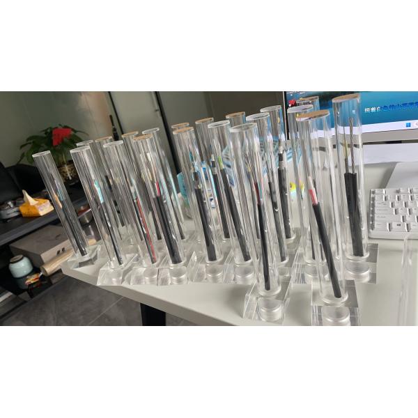 1F 2F 4F Self Supporting Drop Cable FTTH Butterfly Drop Cable Black 2.0×5.0mm