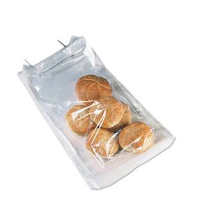 Customized Wicketed Poly Bags Recyclable Polythene Food Bags