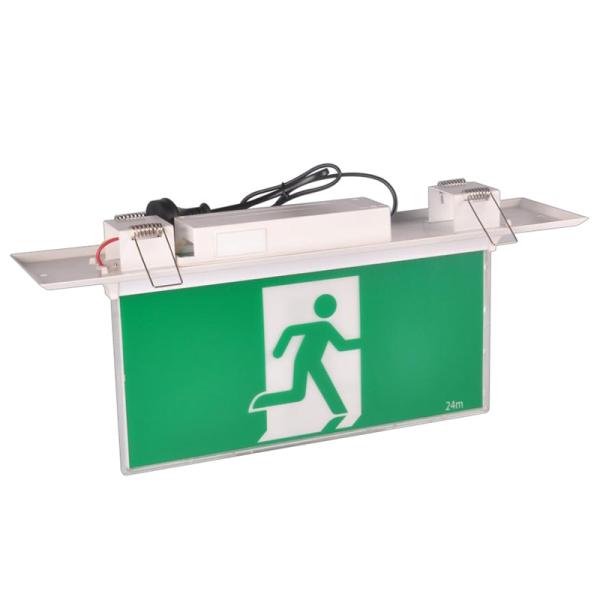 Quality 6500k Recessed Blade Spitfire Emergency Exit Light White 4watt EGS4RS for sale