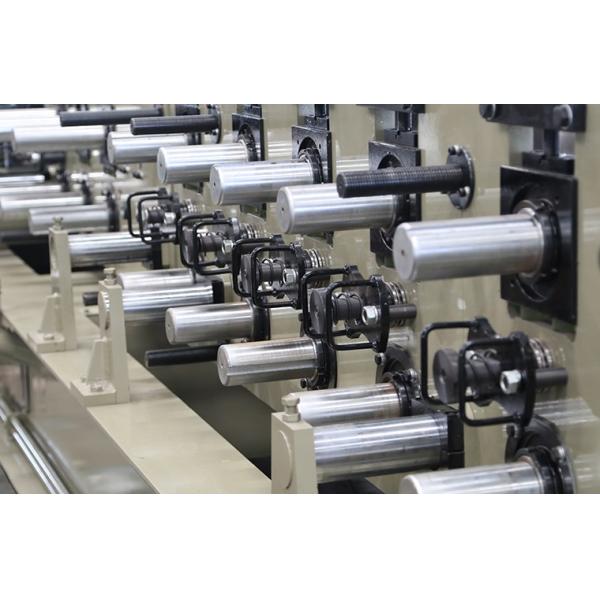 High Speed CZ Purlin Roll Forming Machine , Steel Channel Profile Roll Former