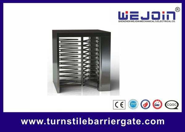 Quality Counter Full Height Turnstiles pedestrian barrier gate With Control Panel for sale