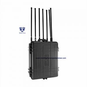 Wholesale Adjustable Cell Phone Wifi Jammer , 3G 4G Wifi Signal Blocker Device Remote Control from china suppliers