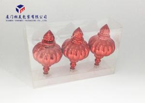 China Super Clear PET Material Custom Clear Plastic Box Side Ends Open For Red Lanterns on sale