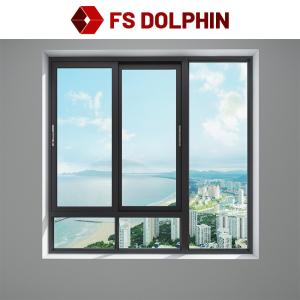 Wholesale Soundproof Aluminum Sliding Window Thermally Broken Aluminium Double Glazed Windows from china suppliers